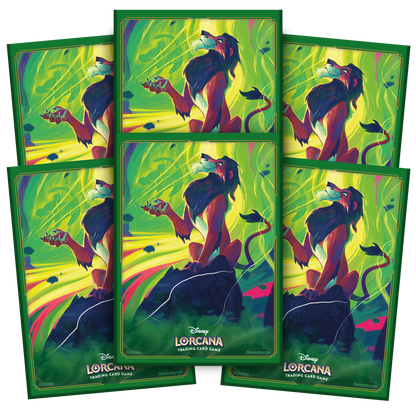 Disney Lorcana - La Mer Azurite - 65 Protège-Cartes - 65 Card Sleeves - Neuf