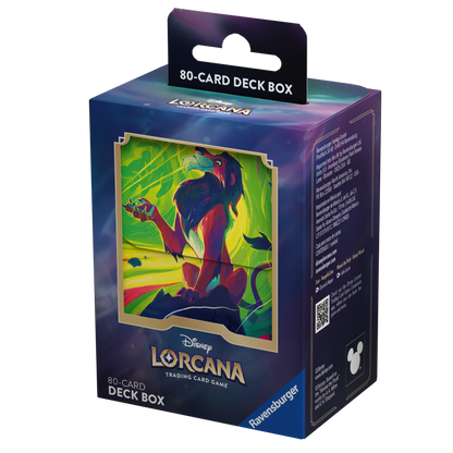 Disney Lorcana - La Mer Azurite - Deck Box - Neuf