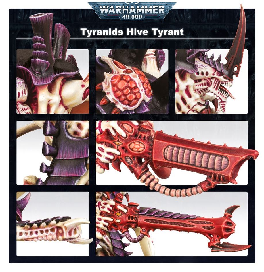Warhammer 40,000 - Thyranids - Hive Tyrant - Tyran des Ruches - Neuf sous blister