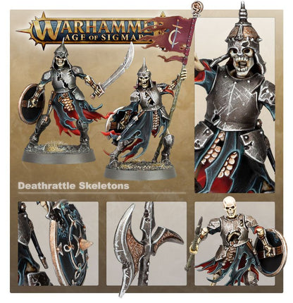 Warhammer Age of Sigmar - Soulblight Gravelords - Deathrattle Skeletons - Neuf