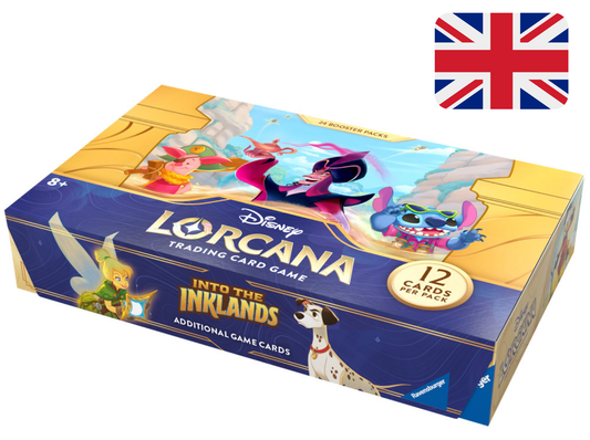 Disney Lorcana - Into the Inklands - Display de 24 Boosters en Anglais - Neuf