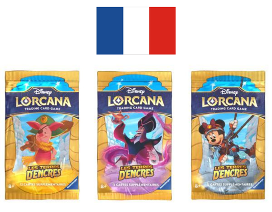 Disney Lorcana - Les Terres d’Encres - Booster en Français - Neuf