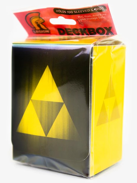 Legion - Deck Box Super Iconic Triforce - Holds 100 Sleeved Cards - Neuf sous blister
