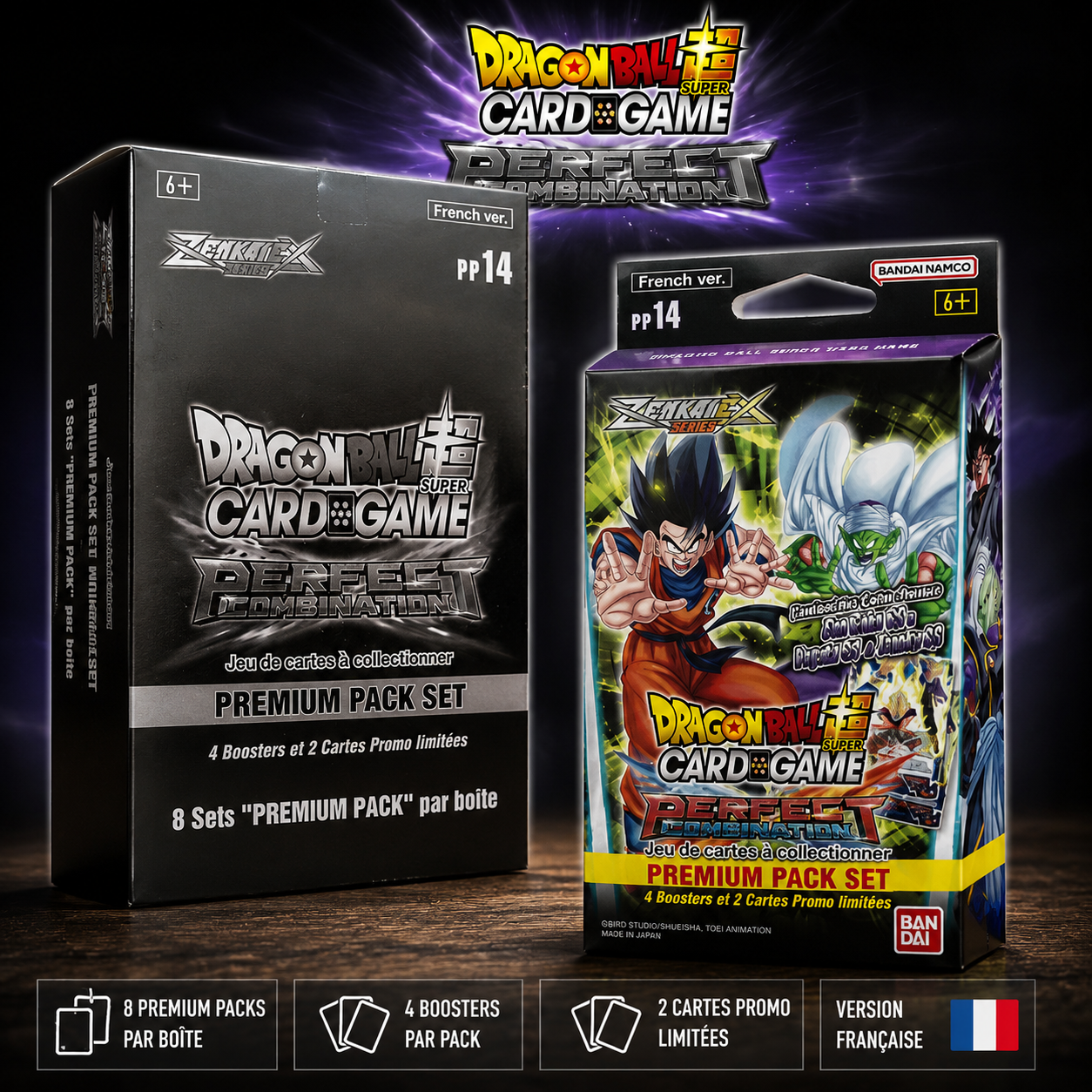 Dragon Ball Super - Coffret Premium Pack Set PP14 : Perfect Combination - FR