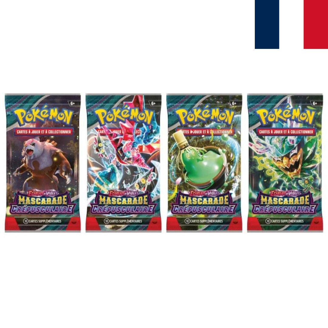 Pokémon - Display de 36 Boosters EV06 - Écarlate & Violet - Mascarade Crépusculaire - en français  - Neuf sous blister