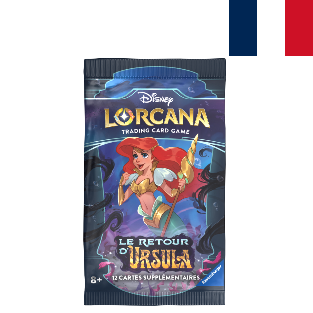 Disney Lorcana - Le Retour d'Ursula - Booster en Français - Neuf