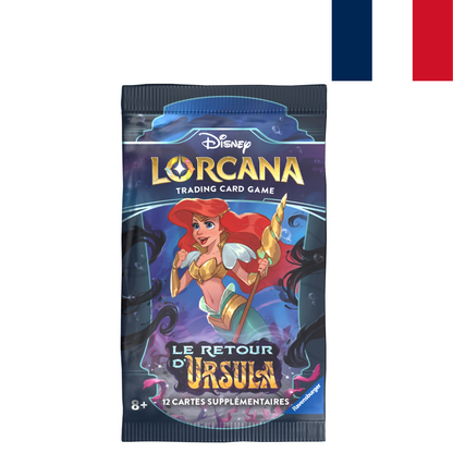 Disney Lorcana - Le Retour d'Ursula - Booster en Français - Neuf