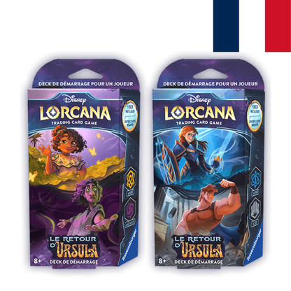 Disney Lorcana - Le Retour d'Ursula - Deck de Démarrage en Français - Neuf