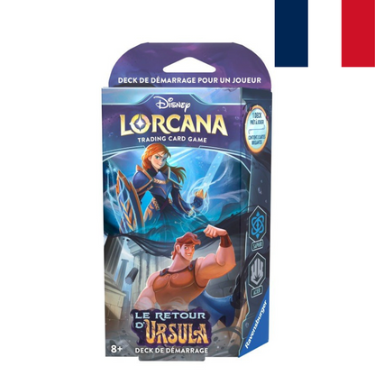 Disney Lorcana - Le Retour d'Ursula - Deck de Démarrage en Français - Neuf