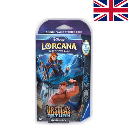 Disney Lorcana - Ursula's Return - Starter Deck en Anglais - Neuf
