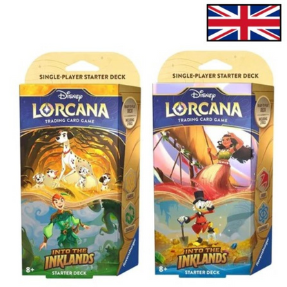 Disney Lorcana - Into the Inklands - Starter Deck en Anglais - Neuf