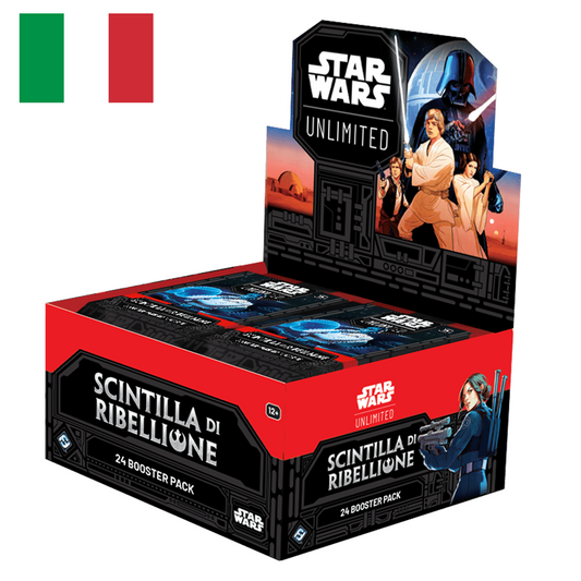 Star Wars: Unlimited - Boîte de 24 Boosters en Italien - Étincelle de Rébellion - Neuf scellé