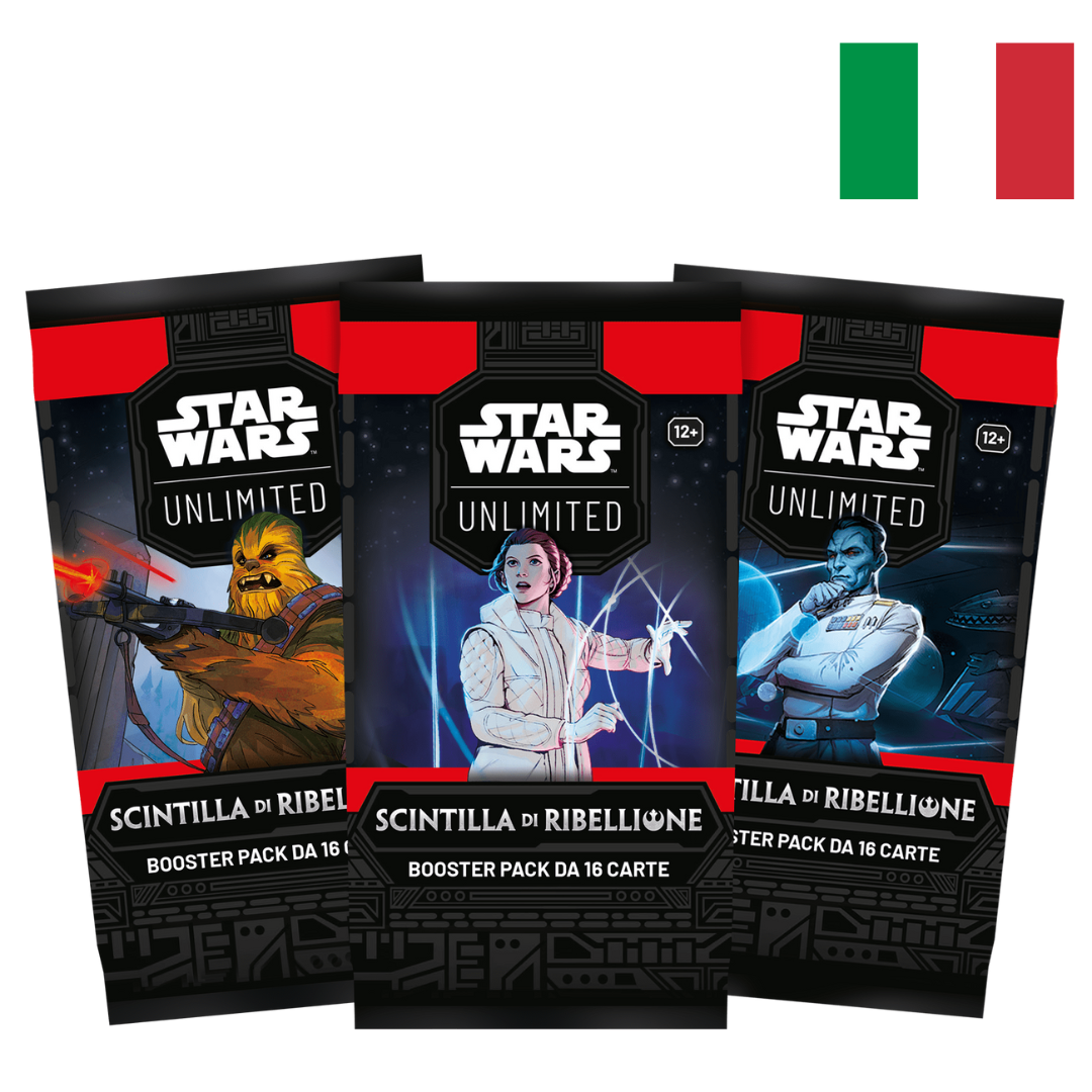 Star Wars: Unlimited - Boîte de 24 Boosters en Italien - Étincelle de Rébellion - Neuf scellé
