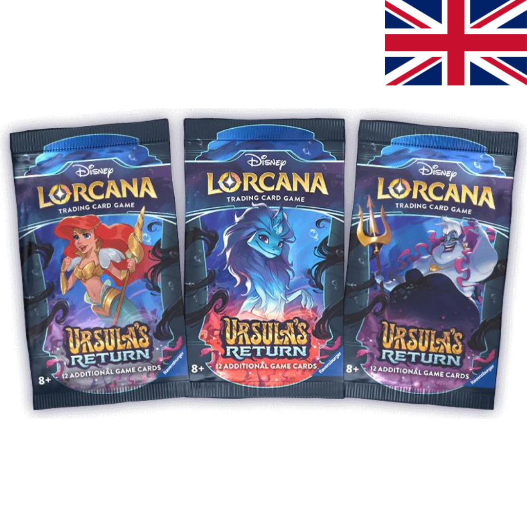 Disney Lorcana - Ursula's Return - Display de 24 Boosters en Anglais - Neuf