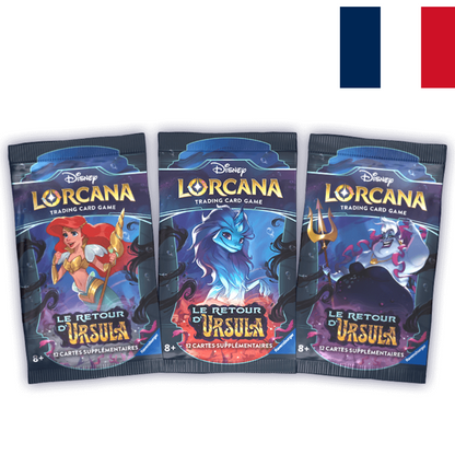 Disney Lorcana - Le Retour d'Ursula - Display de 24 Boosters en Français - Neuf
