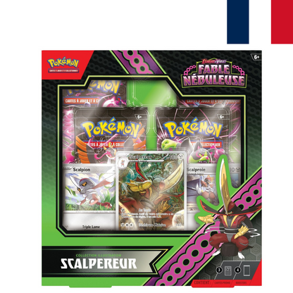 Pokémon - Coffret Collection Illustration - Scalpereur - EV6.5 - Neuf scellé