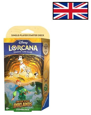Disney Lorcana - Into the Inklands - Starter Deck en Anglais - Neuf
