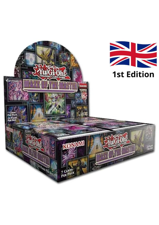 Yu-Gi-Oh! - Maze of The Master - Display of 24 Booster Packs (First Edition) - EN