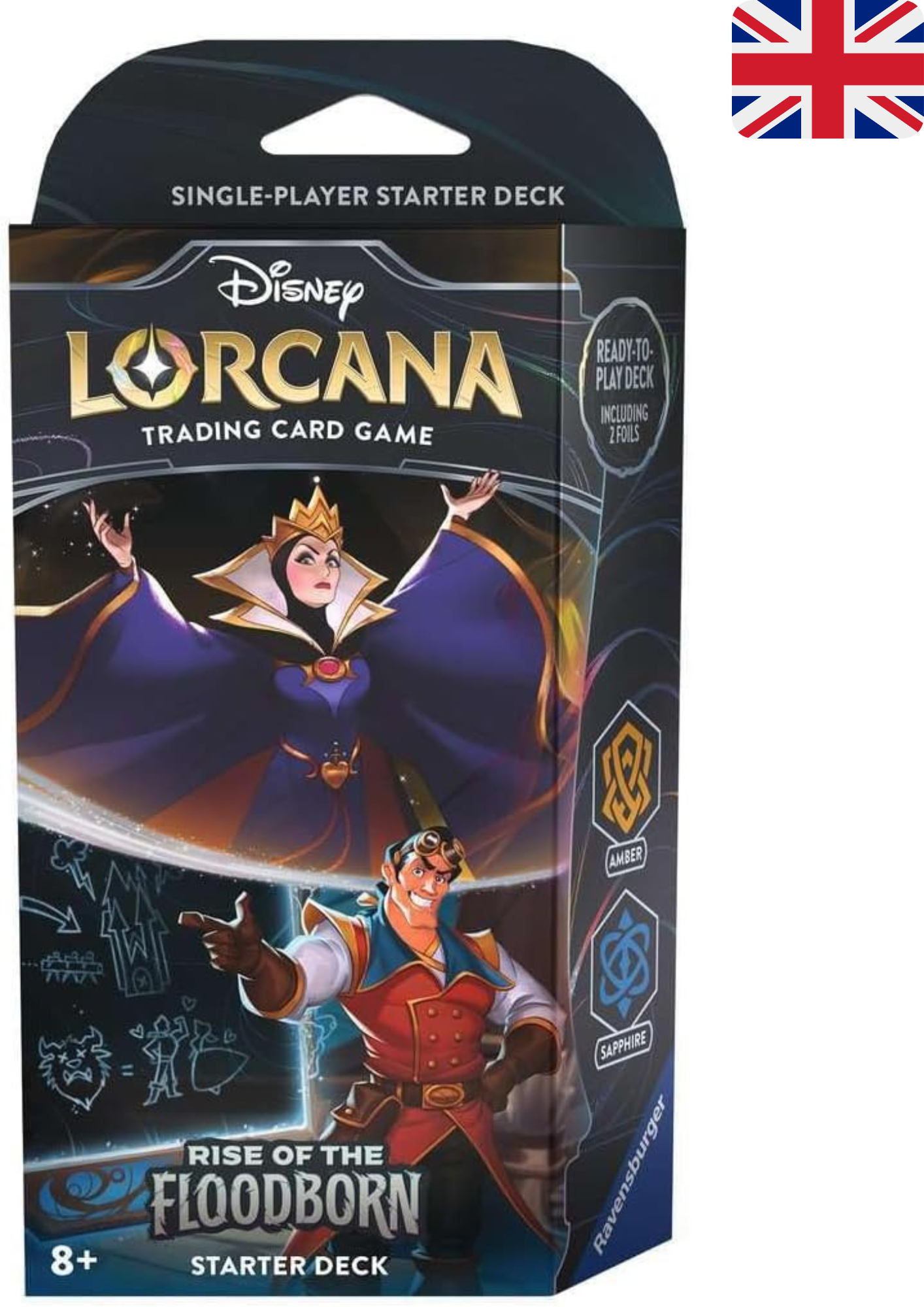 Disney Lorcana - Rise of the Floodborn - Starter Deck en Anglais - Neuf