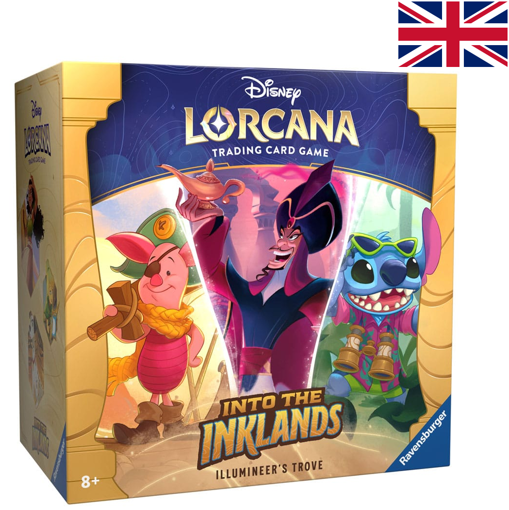 Disney Lorcana - Into the Inklands - Coffret Illumineer's Trove en Anglais - Neuf