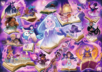 Puzzle 1000 pièces + 1 cartes promo - Disney - Lorcana - Neuf