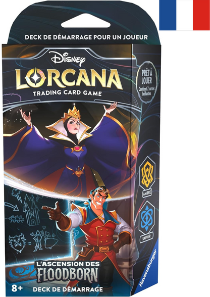 Disney Lorcana - L'Ascension des Floodborn - Deck de Démarrage en Français - Neuf