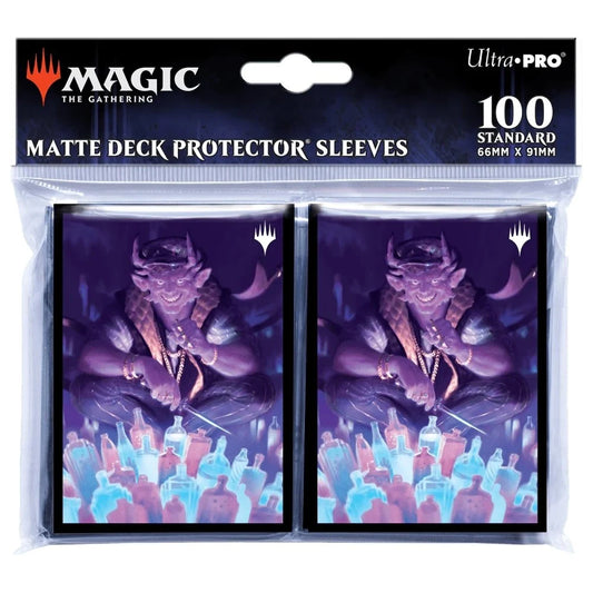 Magic the Gathering - Ultra Pro - Matte Deck Protector Sleeves - Commander Les rues de la Nouvelle-Capenna - "Henzie "Toolbox" Torre"