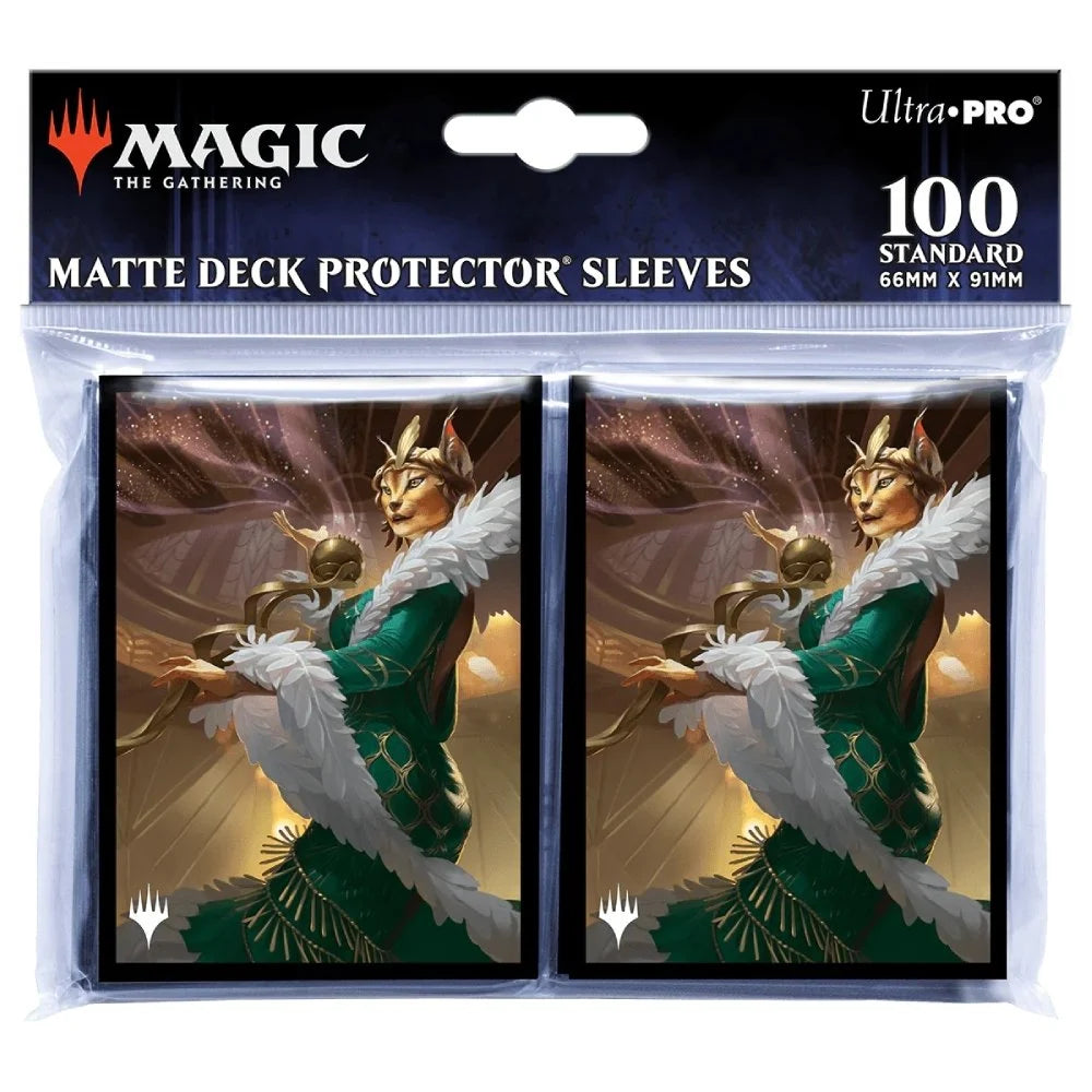 Magic the Gathering - Ultra Pro - Matte Deck Protector Sleeves - Commander Les rues de la Nouvelle-Capenna - "Kitt Kanto, Mayhem Diva"