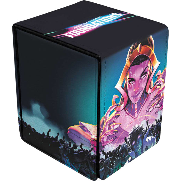 Magic the Gathering - Ultra Pro - Boite de rangement illustrée - Fondations de Magic the gathering - Alcove Flip Box "Liliana"
