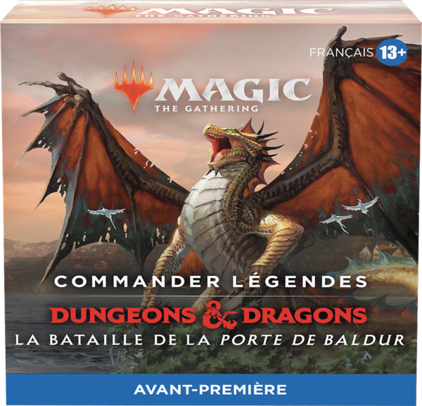 Magic the Gathering - Pack Avant-Première Commander Légendes - La Bataille de la Porte de Baldur en Français - Neuf scellé