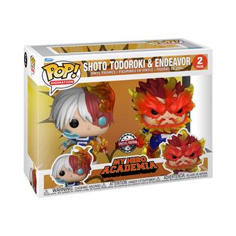 FUNKO POP - SHOTO TODOROKI & ENDEAVOR - PACK - NEUF