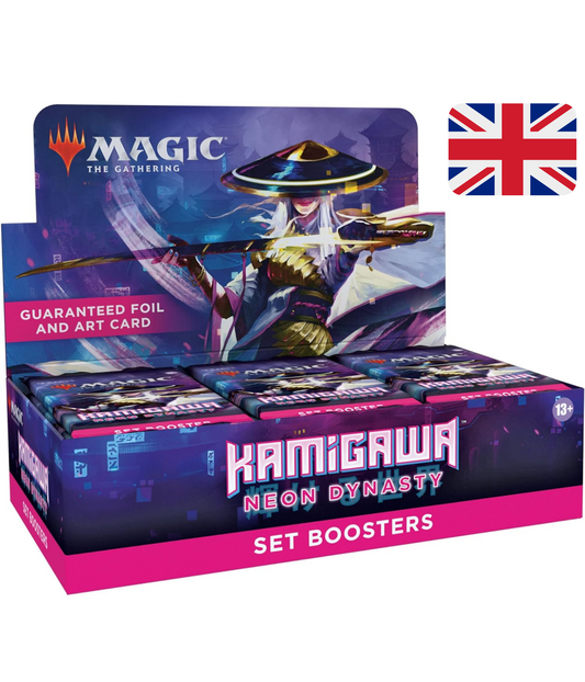 Magic the Gathering - Boite de 30 Boosters d'Extension - Kamigawa La Dynastie Néon en Anglais - Neuve scellée