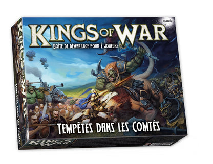 Kings of War - Boîte de démarrage pour 2 joueurs - Tempêtes dans les Comtés - Neuf sous blister