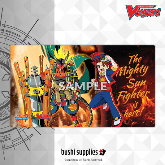 Bushiroad Rubber Playmat Vol. 14 - CARDFIGHT!! VANGUARD x Future Card Buddyfight - Gao & Drum