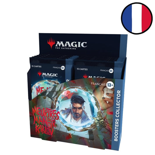 Magic the Gathering - Boite de 12 Boosters Collector - Meurtres au manoir Karlov en Français - Neuf scellé
