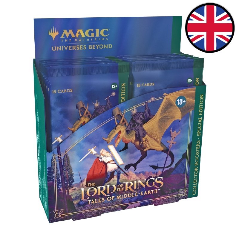 Magic the Gathering - Booster Collector - The Lord of the Rings - Tales of Middle-Earth - Special Edition en Anglais - Neuf scellé