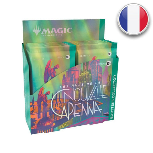 Magic the Gathering - Boite de 12 Boosters Collector - Les rues de la Nouvelle-Capenna en Français - Neuf scellé