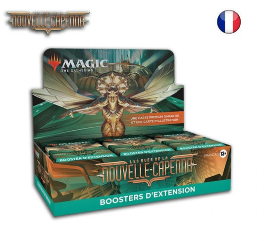 Magic the Gathering - Boîte de 30 Boosters d'Extension - Les rues de la Nouvelle-Capenna en Français - Neuf scellé