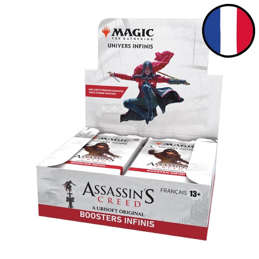 Magic the Gathering - Boite de 24 Boosters Univers Infinis : Assassin's Creed en Français - Neuf scellé