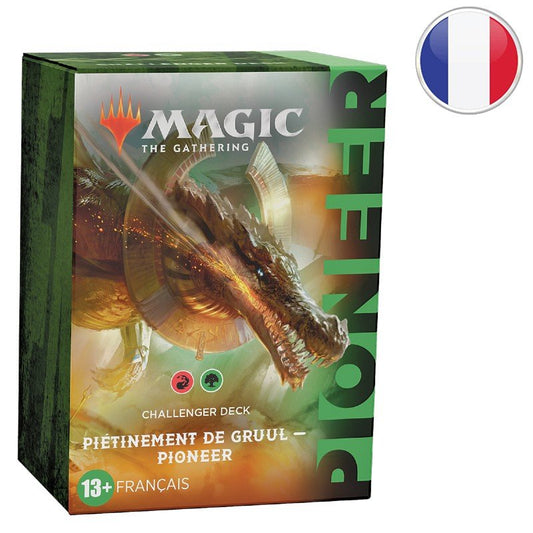 Magic The Gathering - Deck Challenger Pioneer 2022 - Piétinement de Gruul en Français - Neuf scellé