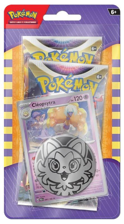 Pokémon  - Pack Promo Cléopsytra - 2 Boosters - en français - Neuf sous blister