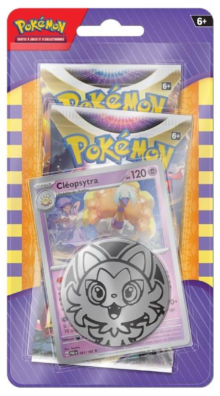 Pokémon  - Pack Promo Cléopsytra - 2 Boosters - en français - Neuf sous blister