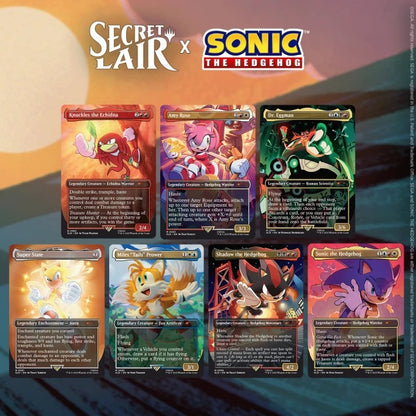 Magic the Gathering - Secret Lair x Sonic The Hedgehog - Friends & Foes - Neuf scellé