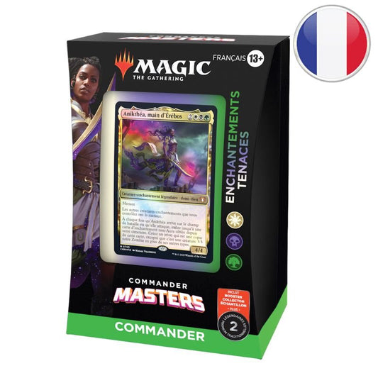 Magic The Gathering - Deck Commander Masters - Enchantements Tenaces - Neuf scellé