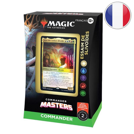 Magic The Gathering - Deck Commander Masters - Essaim de Slivoïdes - Neuf scellé