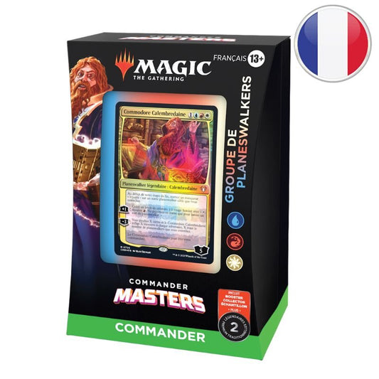 Magic The Gathering - Deck Commander Masters - Groupe de Planeswalkers - Neuf scellé