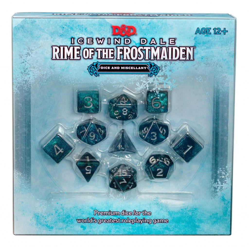 D&D - Icewind Dale : Rime of the Frostmaiden - Dice and Miscellany - Neuf sous blister