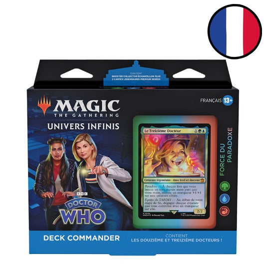 Magic The Gathering - Deck Commander Univers Infinis Docteur Who - Force du Paradoxe - Neuf scellé