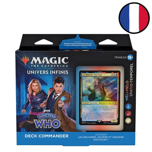Magic The Gathering - Deck Commander Univers Infinis Docteur Who - Méli-Mélo Spatio-Temporel - Neuf scellé