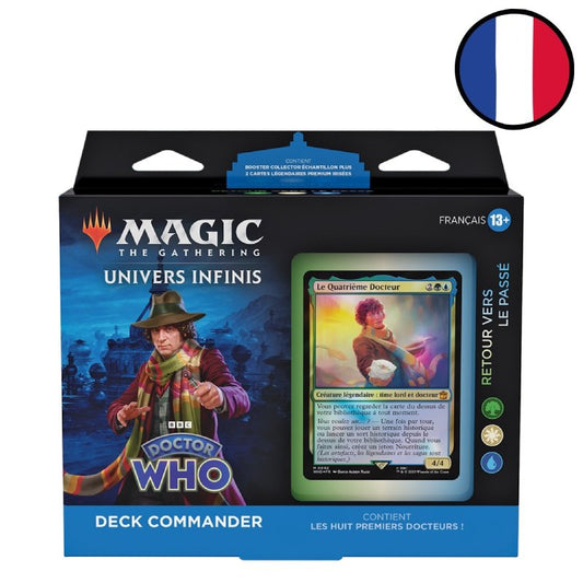 Magic The Gathering - Deck Commander Univers Infinis Docteur Who - Retour vers le Passé - Neuf scellé